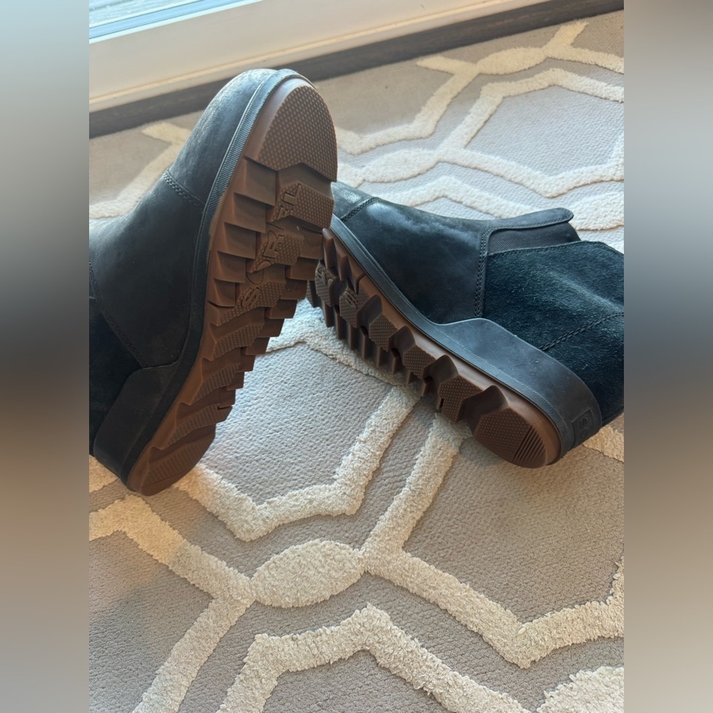 Sorel Black Waterproof Chelsea Ankle Boots Women’s 9 - Picture 6 of 7